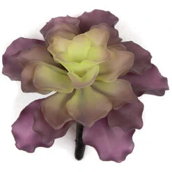 4.5 Inch Artificial Mauve/Green Agave Plant