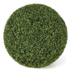 24 Inch Outdoor Artificial Boxwood Ball: UV Protected