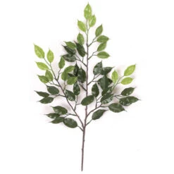 24 Inch Outdoor Artificial Ficus Branch (Set Of 24)