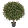 24H X 20W Inch Outdoor Wintergreen Boxwood Ball: : Limited UV -Artificial Trees Shop AGF AUV 146060
