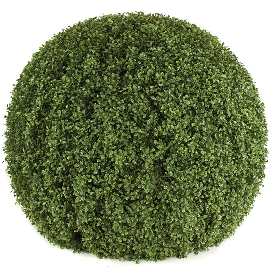 36 Inch Outdoor Plastic Boxwood Ball With Flat Base 3 36 Inch Outdoor Plastic Boxwood Ball With Flat Base