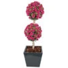 5 Foot Beauty Outdoor Azalea Double Ball Topiary: Potted -Artificial Trees Shop AGF W 130350