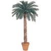 7 Foot Artificial Outdoor Cycas Palm With 36 Fronds And Natural Trunk 2 7 Foot Artificial Outdoor Cycas Palm With 36 Fronds And Natural Trunk -Artificial Trees Shop AGF1092 ZM 1