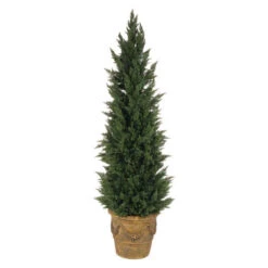 8 Foot Artificial Outdoor Cypress Tree