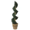 6 Foot Artificial Outdoor Juniper Spiral Topiary With Natural Trunk -Artificial Trees Shop AGF1118 ZM 1