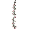 9.5 Foot Outdoor Lavender/Fuchsia Bougainvillea Garland (Set Of 2) -Artificial Trees Shop AGF1176 ZM 1
