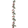9.5 Foot Outdoor Red Bougainvillea Garland (Set Of 4) 1 9.5 Foot Outdoor Red Bougainvillea Garland (Set Of 4) -Artificial Trees Shop AGF1180 ZM 1