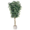 12 Foot Artificial Ficus Tree: Potted 1 12 Foot Artificial Ficus Tree: Potted -Artificial Trees Shop AGF1239 ZM 1