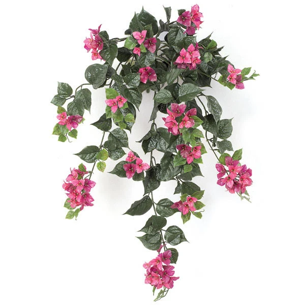 36 Inch Artificial Outdoor Lavender/Fuchsia Bougainvillea: Unpotted 3 36 Inch Artificial Outdoor Lavender/Fuchsia Bougainvillea: Unpotted