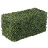 24 X 12 X 12 Inch 5 Sided Boxwood Hedge: UV Protected 1 24 X 12 X 12 Inch 5 Sided Boxwood Hedge: UV Protected -Artificial Trees Shop AGF1364 ZM 1
