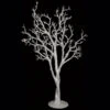 39 X 16 Inch Glittered Statue Tree With Metal Stand: Unlit -Artificial Trees Shop AGF2487 ZM 1
