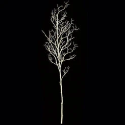 9 Foot White Plastic Coral Branch