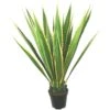 48 Inch Outdoor Potted Giant Yellow/Green Agave Plant: Limited UV (Set Of 2) -Artificial Trees Shop AMG P3503 21GNYE
