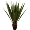 48 Inch Outdoor Potted Giant Agave Plant:: Limited UV (Set Of 2) -Artificial Trees Shop AMG P3503 21GYGN
