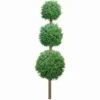 8 Foot Outdoor Artificial Triple Boxwood Ball Topiary W/ Natural Trunk 1 8 Foot Outdoor Artificial Triple Boxwood Ball Topiary W/ Natural Trunk -Artificial Trees Shop CSI1035 ZM 1