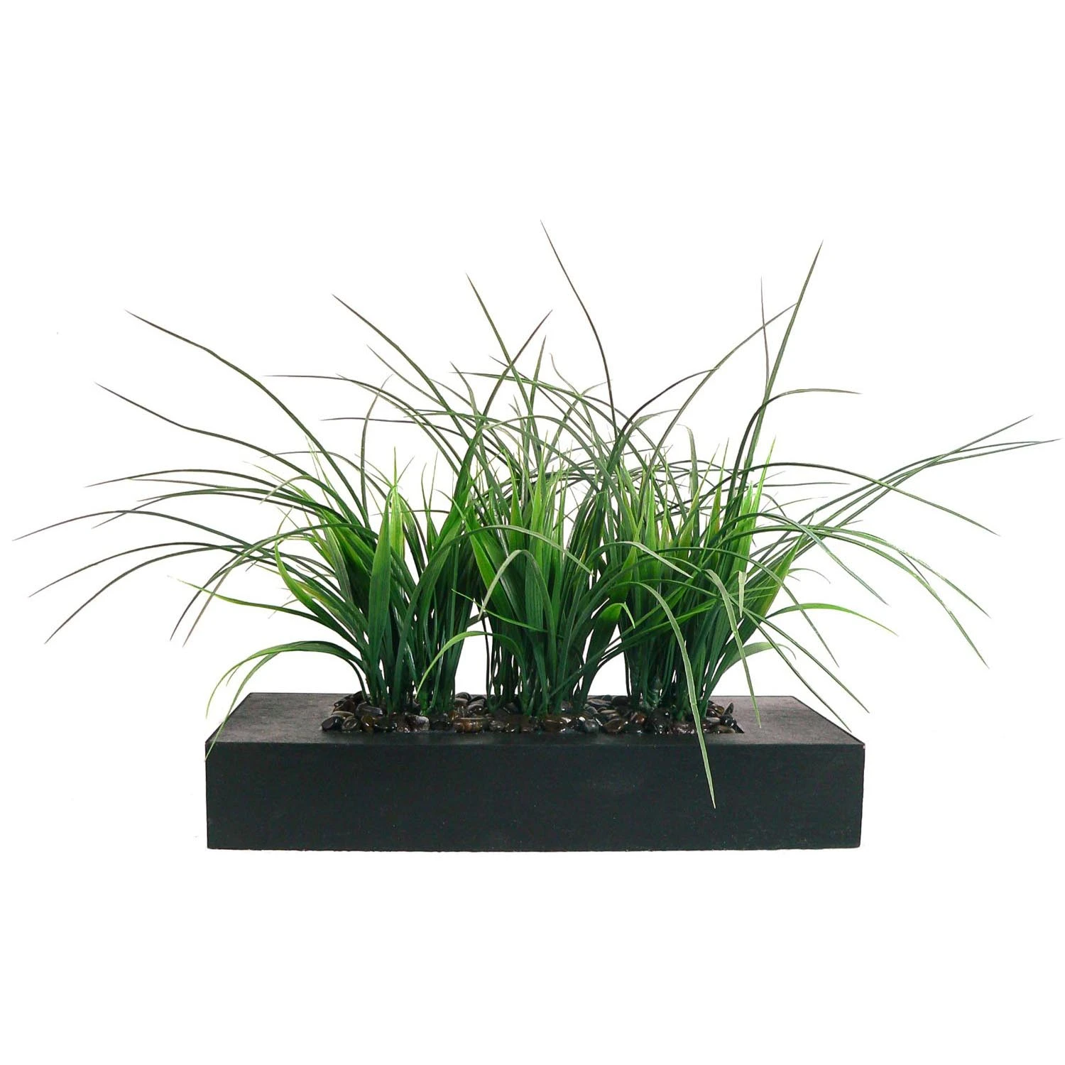 Vintage Home Artificial Grass In Contemporary Small Wood Planter 3 Vintage Home Artificial Grass In Contemporary Small Wood Planter