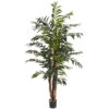 5 Foot Bamboo Palm Tree: Potted 1 5 Foot Bamboo Palm Tree: Potted -Artificial Trees Shop NEA1087 ZM 1