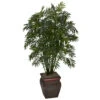 45 Inch Mini Bamboo Palm In Decorative Planter -Artificial Trees Shop NEA1089 ZM 1