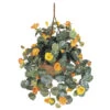 22 Inch Nasturtium In Hanging Basket -Artificial Trees Shop NEA1263 ZM 1