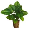 29 Inch Large Leaf Philodendron In Planter -Artificial Trees Shop NEA1278 ZM 1