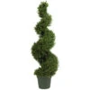 4 Foot Rosemary Spiral Topiary: Potted -Artificial Trees Shop NEA1315 ZM 1