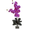 30.75 Inch Double Giant Phalaenopsis Orchid In Vase -Artificial Trees Shop NEA1366 OR ZM 1