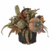 Fall Pumpkin And Berry Table Arrangement -Artificial Trees Shop NEA2008 ZM 1