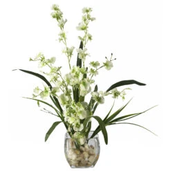 Dancing Lady Orchid Arrangement In Acrylic Water