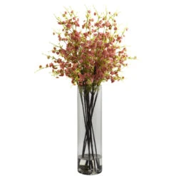 38 Inch Silk Giant Cherry Blossom Arrangement In Vase