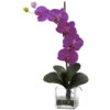 26 Inch Silk Giant Phalaenopsis Orchid Arrangement In Vase -Artificial Trees Shop NEA2434 OR