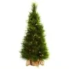 3 Foot Artificial Christmas Tree In Burlap Bag: Clear Lights -Artificial Trees Shop NEA2543 ZM 1