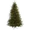 7.5 Foot Artificial Classic Pine Tree W/ Pine Cones: All-lit Lights -Artificial Trees Shop NEA2544 ZM 1