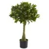 3 Foot Artificial Bay Leaf Topiary Limited UV -Artificial Trees Shop NEA2553 ZM 1