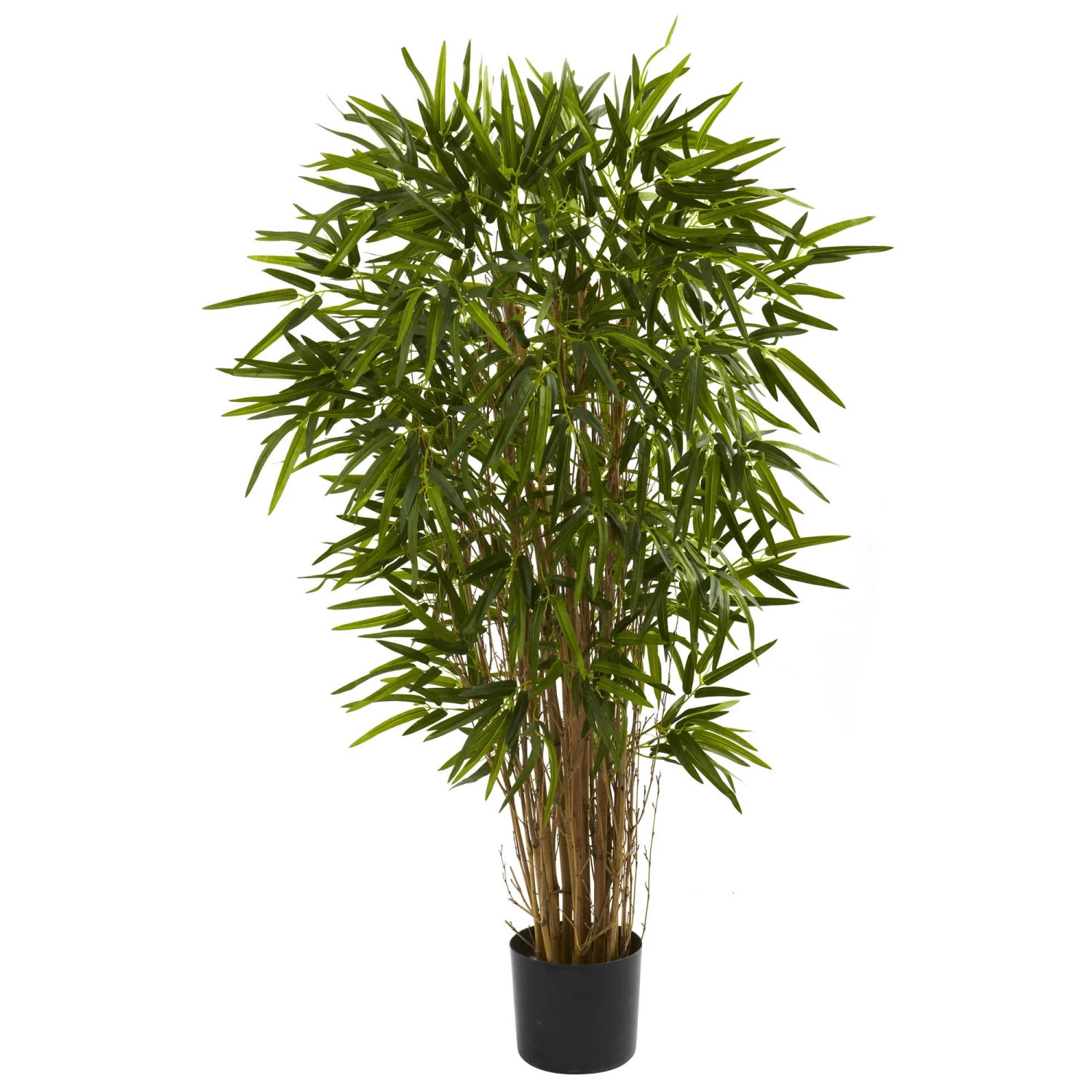 4 Foot Artificial Twiggy Bamboo Tree: Potted 3 4 Foot Artificial Twiggy Bamboo Tree: Potted
