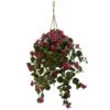 30 Inch Wide Silk Bougainvillea Silk Hanging Basket 2 30 Inch Wide Silk Bougainvillea Silk Hanging Basket -Artificial Trees Shop NEA2628 ZM 1
