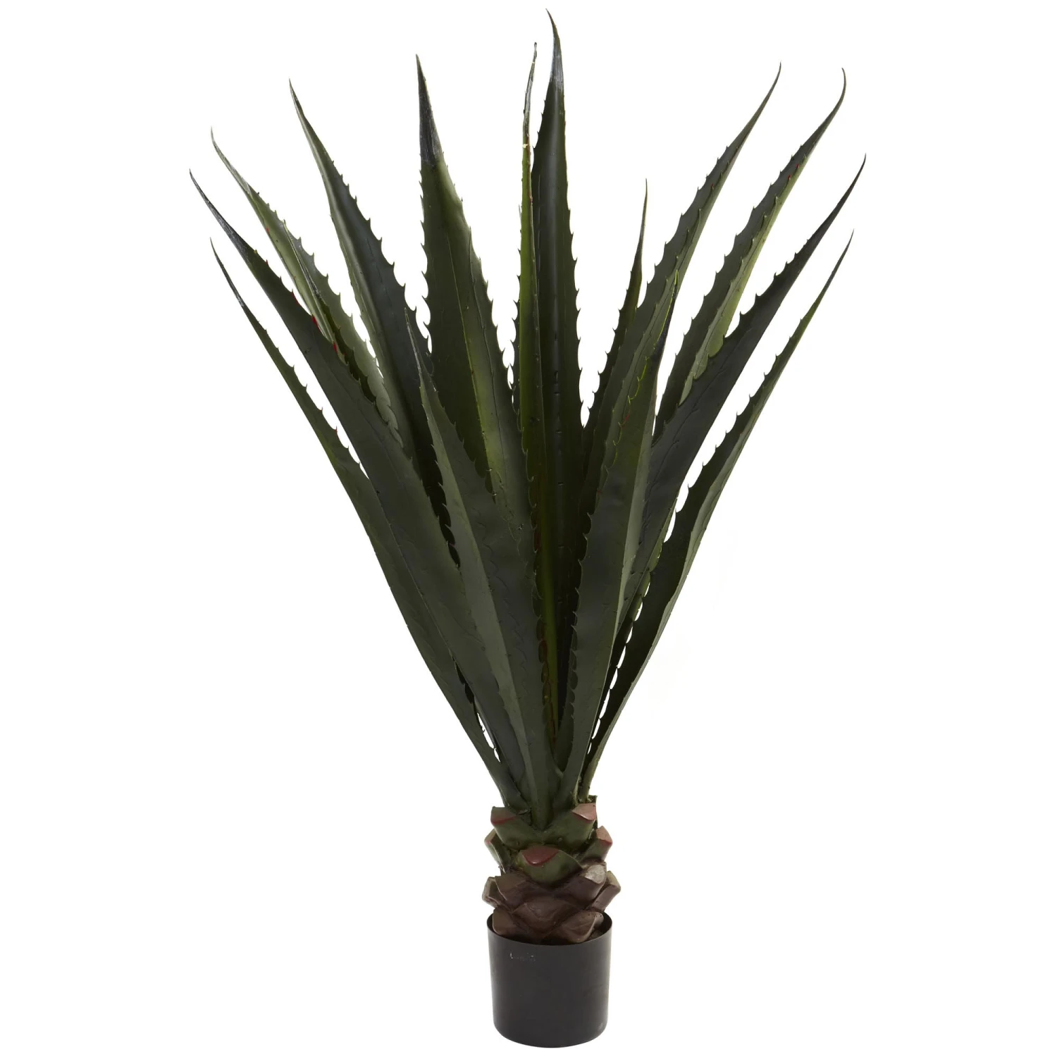 52 Inch Artificial Giant Agave Plant: Potted 3 52 Inch Artificial Giant Agave Plant: Potted