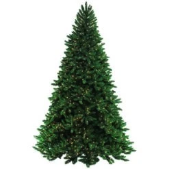 7.5 Foot Ashley Spruce Christmas Tree: Clear Lights