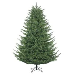 9 Foot Del Mar Fraser Fir Christmas Tree: Clear Lights