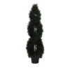 5 Foot UV Protected Cedar Double Spiral Topiary: Potted -Artificial Trees Shop TP171060 front 1000