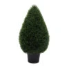 3 Foot UV Protected Cedar Cone Topiary: Potted -Artificial Trees Shop TP171636 front 1000