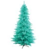 3 Foot Aqua Fir Tree: Aqua LEDs -Artificial Trees Shop VCK K160931LED