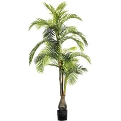 Artificial Outdoor Palm Tree: Limited UV Protection